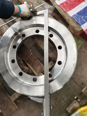 Casting Forging Steel Railway Wheels, Roda Kereta Truk Diameter 6 inci 8 inci 10 inci
