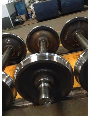 Beli Roda kereta api AAR wheelset kereta bogie wheel online manufacture
