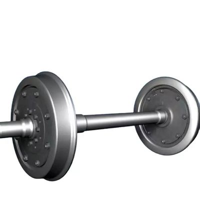 Beli Bagian Stainless Steel AAR Railway Wheelset Untuk Hoist Trolley online manufacture