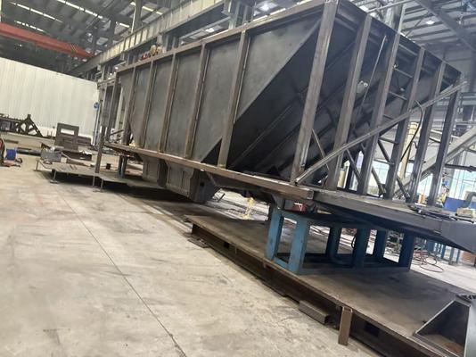 Beli 20-80 m3 capacity railway bogie frame shot blasted to SA 2.5 standard for railway cargo transportation online manufacture