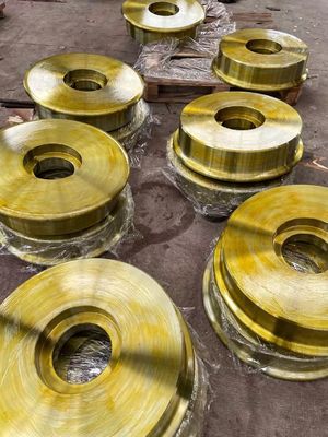 Hydraulic Drive Steel Train Wheels , Train Track Wheels 500 Ton Dia 200mm ODM
