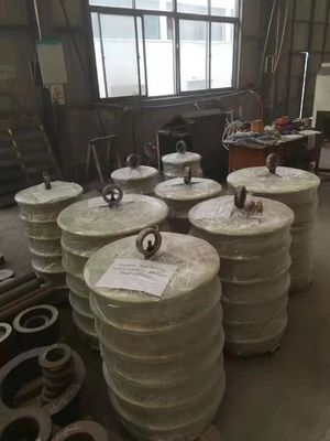 Casting Railroad Steel Wheels , ODM Mine Car Wheels 150-560HB Hardness