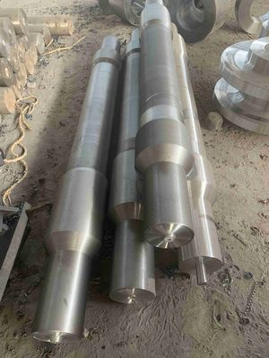 AAR Standard Rail Wheel Axle For Wagon And Passenger Car UIC TSI Certifications