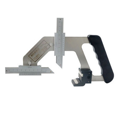 Beli Peralatan Pengukur Jalur Rel Mekanik, Pengukur Keausan Rel Kingrail ODM online manufacture