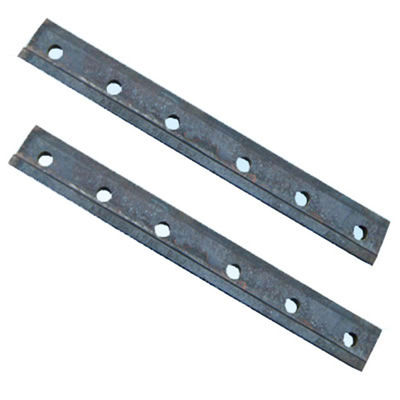 Carbon Steel Material Railway Fish Plates 15kg 18kg 22kg Weight Arema Standard