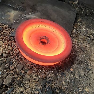 Forged Carbon Steel Railroad Track Wheels 1050mm For Locomotive Metro ODM