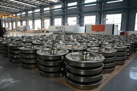 Forged Carbon Steel Railroad Track Wheels 1050mm For Locomotive Metro ODM