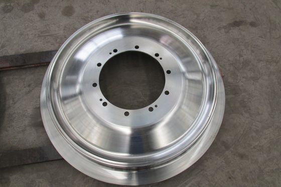 Heat Treatment Forged Aluminum Alloy Wheels T6 Material 0.01mm Tolerance ODM