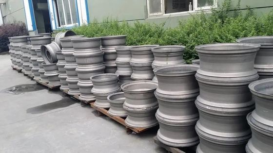 Alloy Material Aluminum Truck Wheels , Forged 6061 T6 Wheel 1000mm Diameter 20Kg