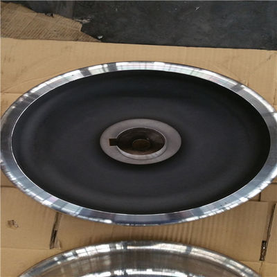 Forged Steel Train Wheels , 610mm Rail Car Wheels For Ballast Rail Vehicles ODM