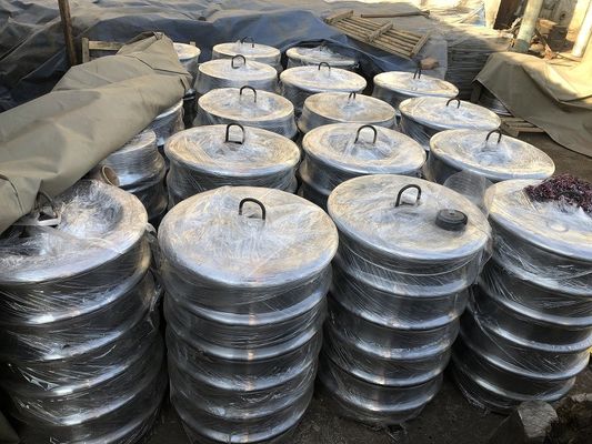 Hot Steel Forged Rail Wheels 12 Inches 4140 Material 490 Hb Hardness