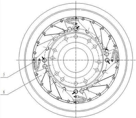 Beli Ban Kereta Api M730A Tangguh 730mm Untuk Lokomotif Dan Kereta Metro online manufacture