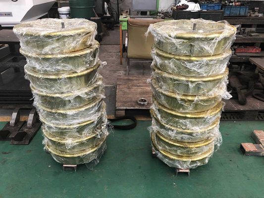 mining car railway wheel set China steel rail wheels exporters OEM steel rail wheels steel rail wheels 450mm