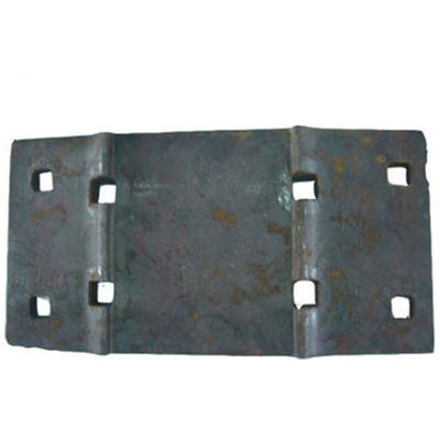 AREMA Railway Double Shoulder Tie Plates untuk 100, 115, 132, 136 Pound Rail