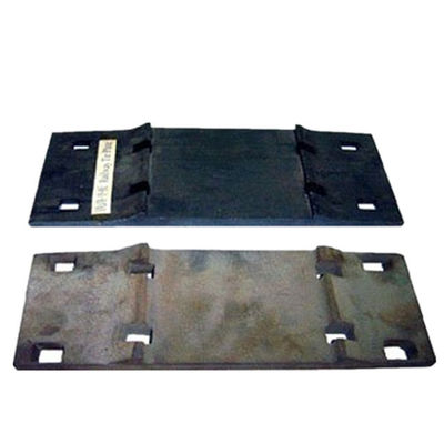Kereta Api AREMA Single Shoulder Tie Plates untuk Fastening Rail