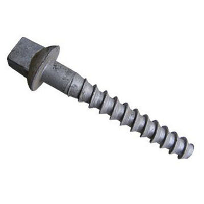 3V Railway Sleeper Screw Spike sesuai dengan NF F500-06 untuk Fastening Rail