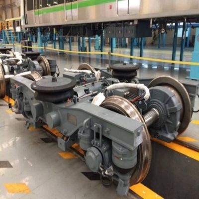 Tipe bogie kereta api bersertifikat ISO9001 dengan lapisan bubuk diatomit dan konstruksi tahan lama