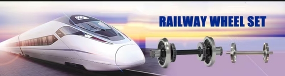 Rangkaian Roda Kereta Api Tempa Lengkap Dengan Rem Ideal Di Pasar