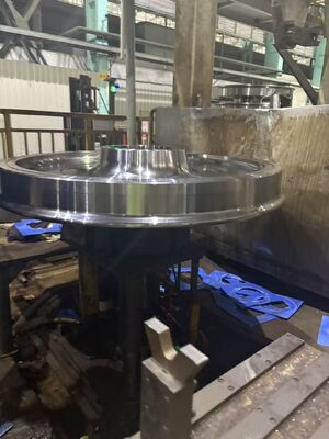EN13262 ER7 Roda Kereta Api 700~920mm untuk Sistem Kereta Api Metro dan Kereta Api Penumpang