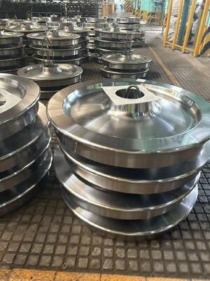 N13262 Roda Kereta Api Baja 700~920mm untuk Sistem Kereta Api Metro dan Penumpang