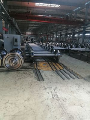 Roda Kereta Lokomotif Bogie, Roda Rel Set Bahan ER7 ER8 ER9