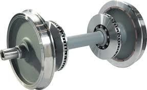 300mm Rail Track Wheels Bahan Logam Paduan Tahan Aus Untuk Track 1000mm