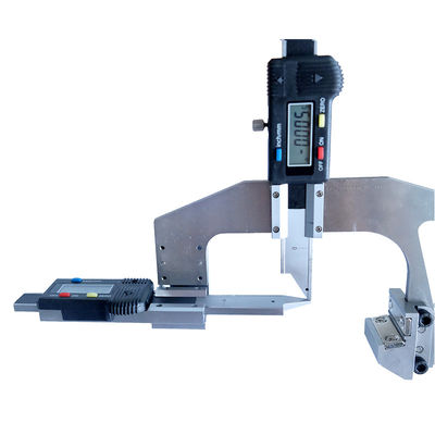 Digital Rail Head Wear Gauge 15mm 0,01 Resolusi Sertifikat ISO