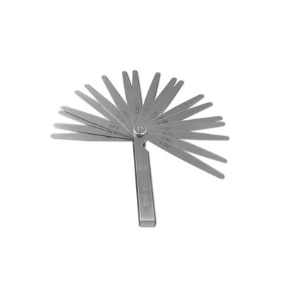 0.02mm Range Rail Gauge Alat Ukur Feeler Gauge ODM Kingrail
