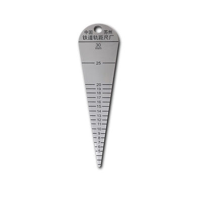 Peralatan Pengukur Rel Rel 1480mm Untuk Celah Bersama Resolusi 0,01