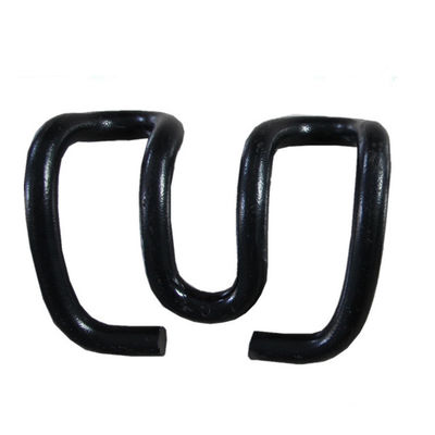 Railroad Elastic Rail Clips E Tipe W Tipe 47HRC 42HRC Kekerasan Bahan 55Si2Mn