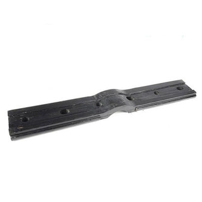 50kg / M Fishplate Rail Joint QU120 QU100 Spesifikasi Bahan Baja Karbon