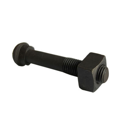 Pengencang Jalur Kereta Api Stainless Steel, Permukaan Finishing Baut GOST ANSI Black M10