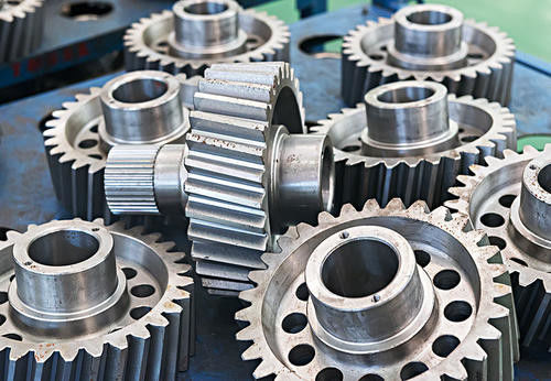 Polishing Railway Spare Parts Gears Untuk Bogie Wheelsets 20-43HRC Hardness