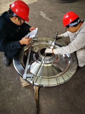 Roda Rel Kereta ISO9001 ER7 ER8 EN13262 Standar Untuk Mobil Pengangkutan Lokomotif