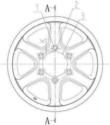 Round Forged Aluminum Alloy Wheels For Rail Trailers 6061-T6 6063 7075-T Material