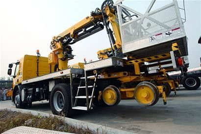 Kendaraan Rel Jalan Tanpa Tenaga 4 Roda Dengan Tangan Diameter Roda 600mm