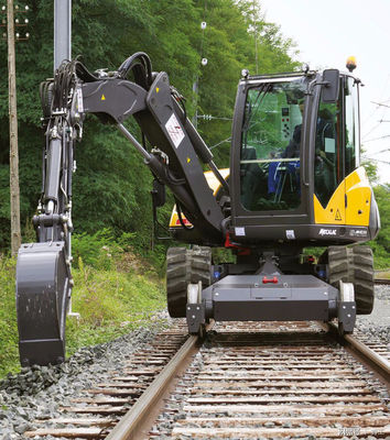 KINGRAIL Rail Road Vehicles 200 Ton Gandar Memuat Sertifikat ISO