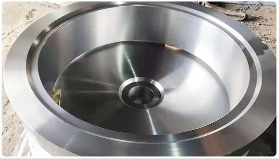 Diameter 550mm Roda Kereta Tempa Untuk Pelatih Gerobak Lokomotif