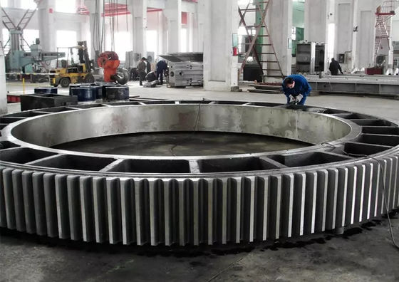 Heavy Duty Forging Steel Gear Ring diameter 1000mm masing-masing 1,5 ton untuk derek