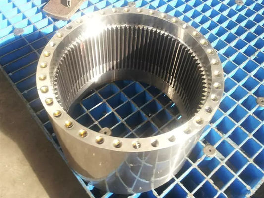 Heavy Duty Forging Steel Gear Ring 1000mm Diameter Each 1.5 Ton For Crane