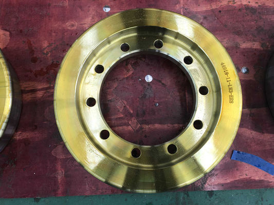 set roda kereta api mobil pertambangan Cina roda rel baja eksportir OEM roda rel baja roda rel baja 450mm