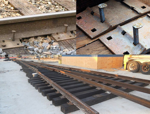JIS 50KG JIS 50N Rel Track Baja Bahan U71Mn 10-25m