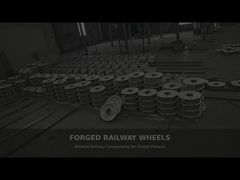 Roda kereta api, gandar, set roda, troli kereta api, dan komponen kereta api yang disesuaikan